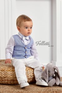 Komplet dla chopca do chrztu tenis | folletti i22A006.2