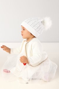 Czapka z pomponem | Folletti P003